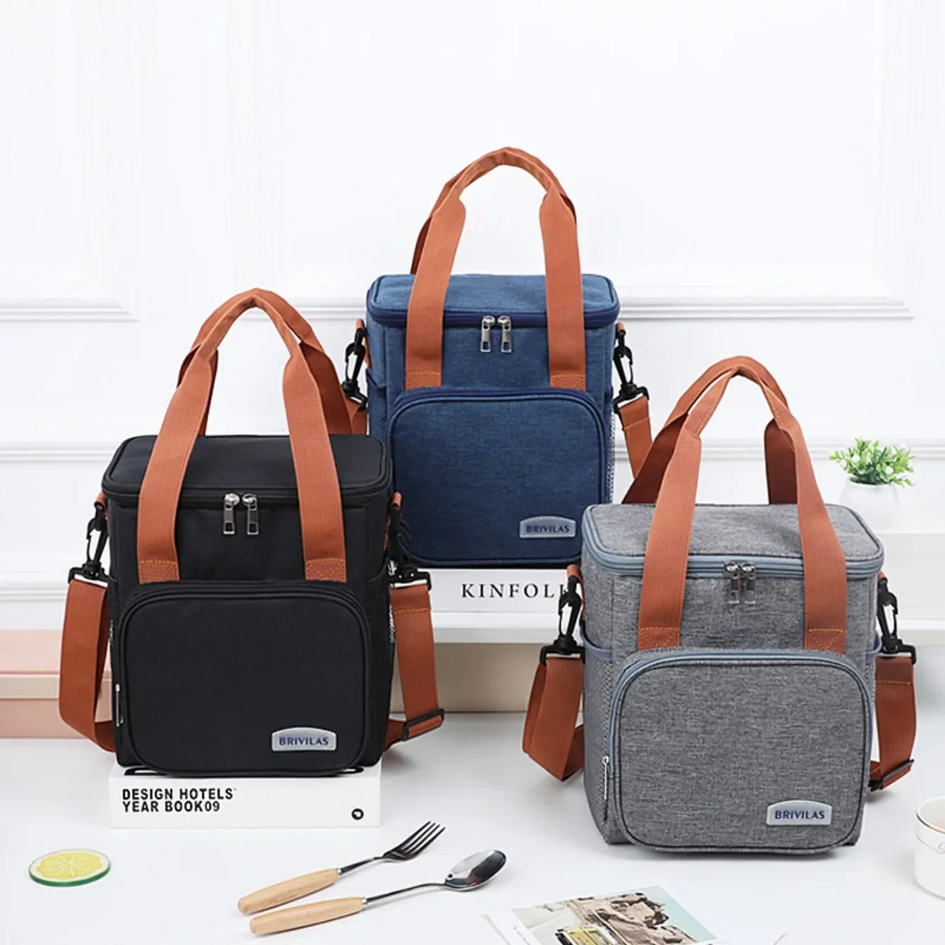 Insulated Lunch Totes | Tote Lunch Bag with Heat-Resistant Design | Perfect for Hot and Cold Meals