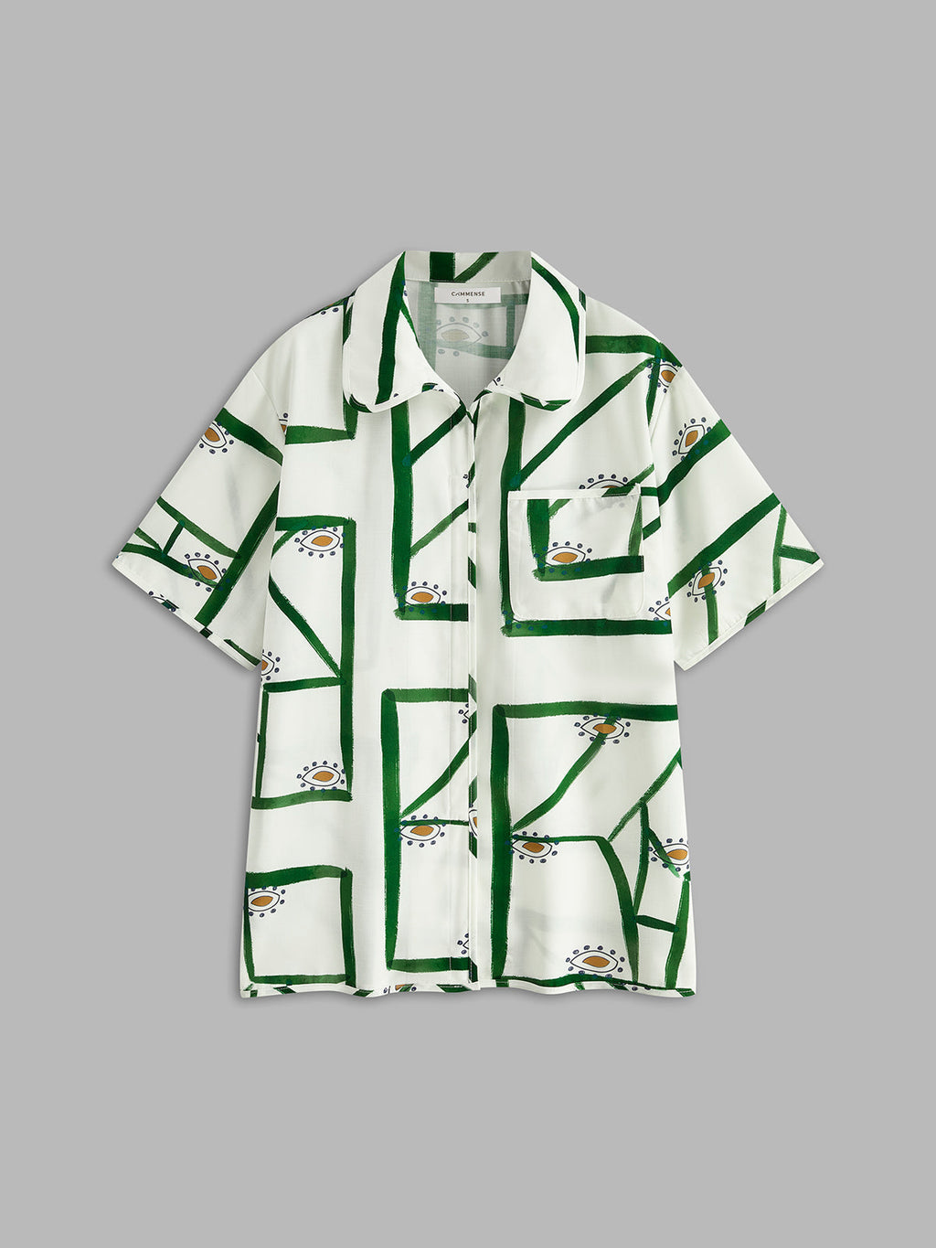 Stylish Summer Outfit with Pattern and Adjustable Drawstring