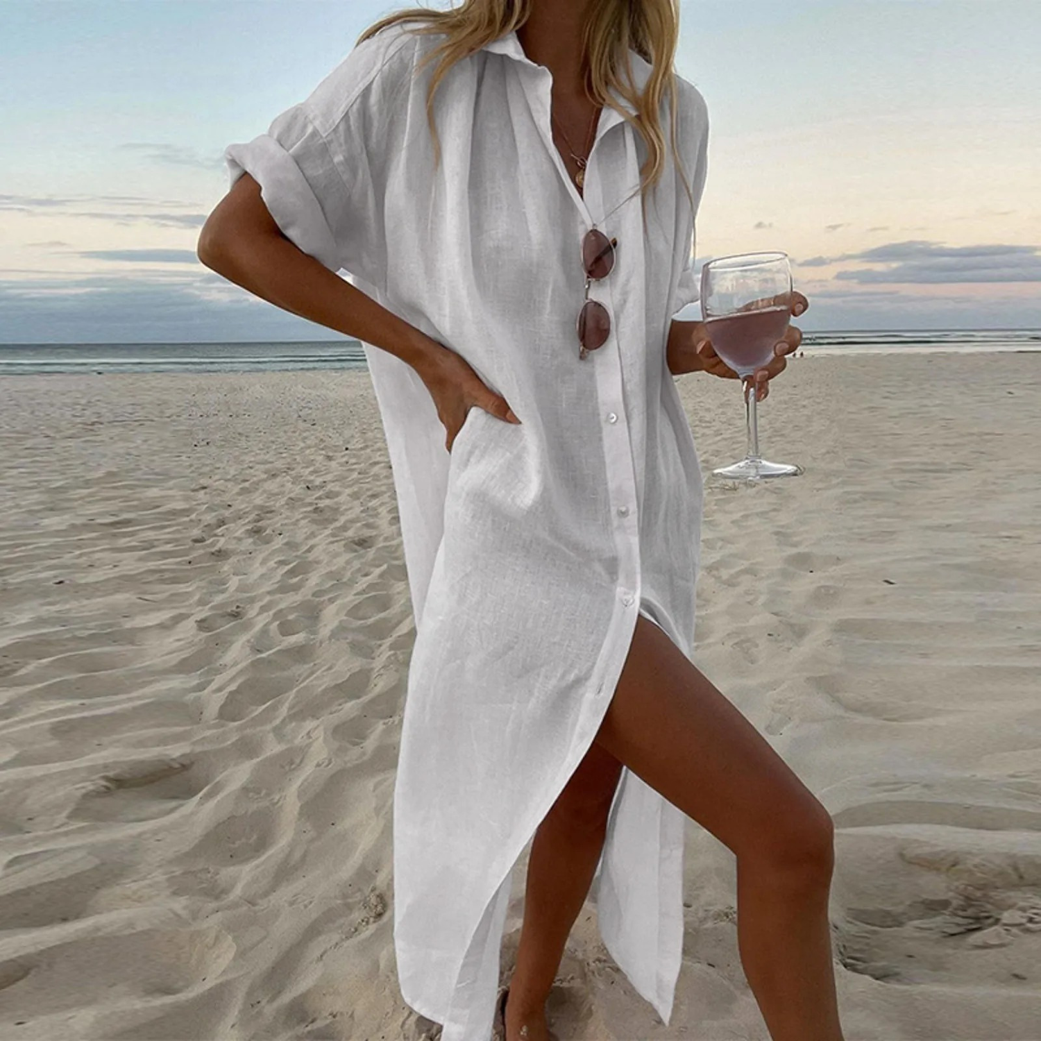Lightweight Beach Summer Dress for Women - Stylish and Comfortable