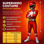 Kids Superhero Muscle Jumpsuit Costume