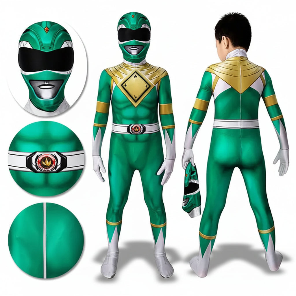Kids Superhero Muscle Jumpsuit Costume