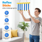 Kids Reflex Reaction Trainer Falling Stick Game