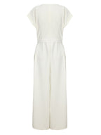 Elegant Cap Sleeve Jumpsuit for Women - Stylish and Comfortable