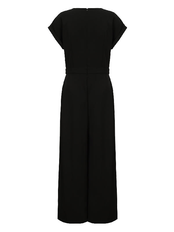 Elegant Cap Sleeve Jumpsuit for Women - Stylish and Comfortable