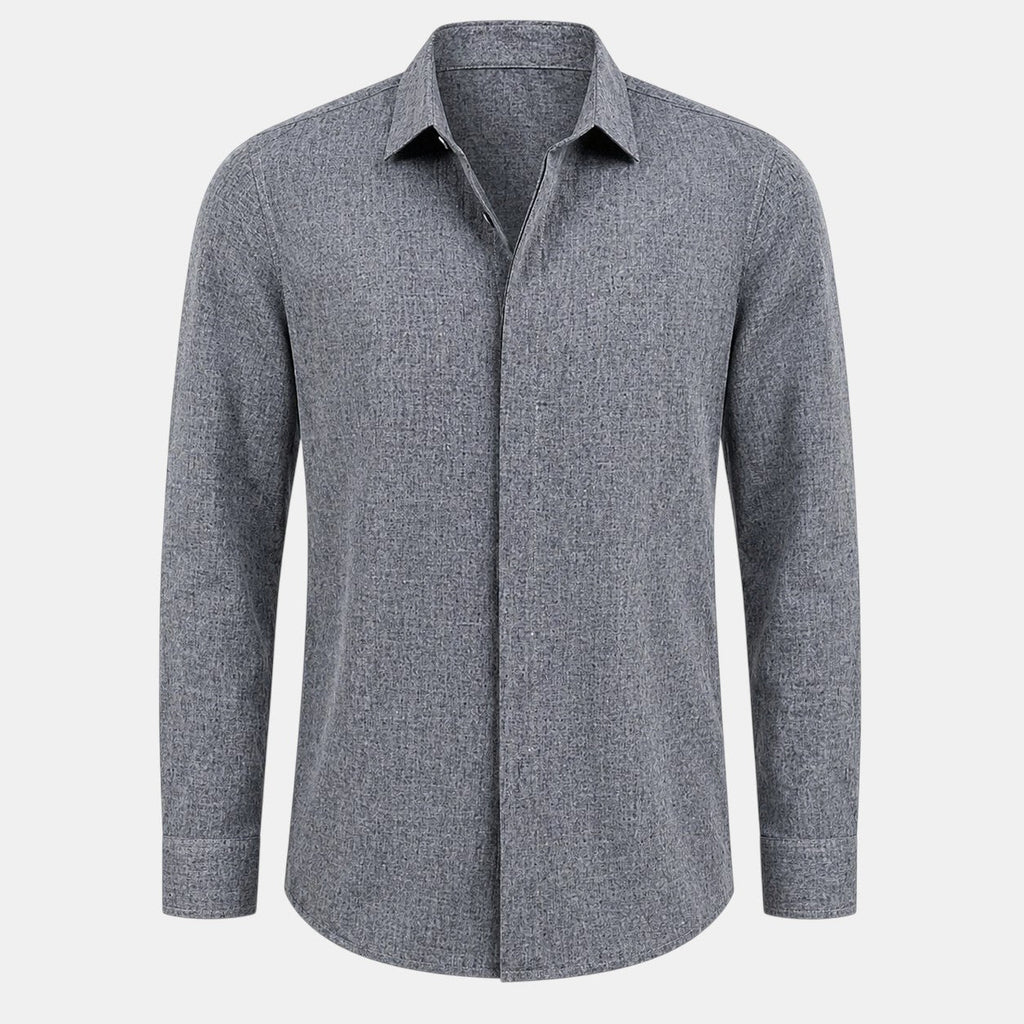 Linen Comfort | Men's Breathable Summer Shirt with Relaxed Fit | Lightweight Fabric for Effortless Style