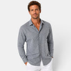 Linen Comfort | Men's Breathable Summer Shirt with Relaxed Fit | Lightweight Fabric for Effortless Style