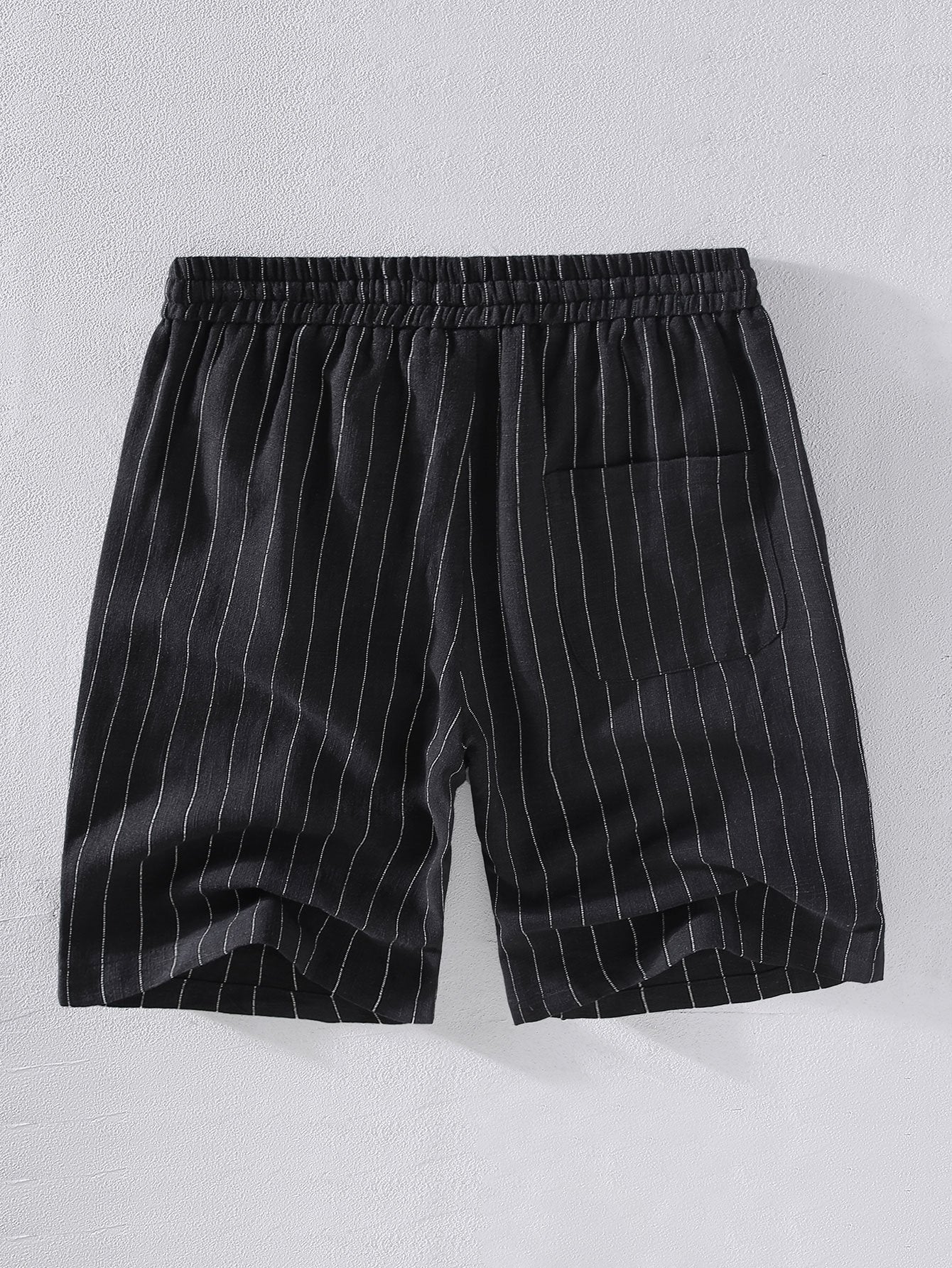 Women’s Linen Blend Shorts – High Waist Casual Summer Shorts with Soft Breathable Fabric