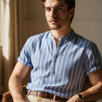 Linen Polo Shirts | Men's Breathable Polo Shirt for Effortless Summer Comfort