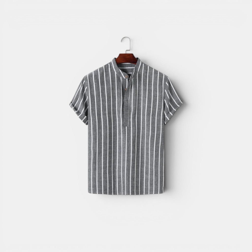 Linen Polo Shirts | Men's Breathable Polo Shirt for Effortless Summer Comfort