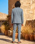 Linen Suit Collection | Men's Linen Suit Set with Breathable Fabric | Slim Fit for Wedding and Summer Events