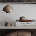 LumiSphere | LED Table Lamp with Dimmable Light & Wireless Design | Stylish Bedside Lamps for Cozy Living Room Decor