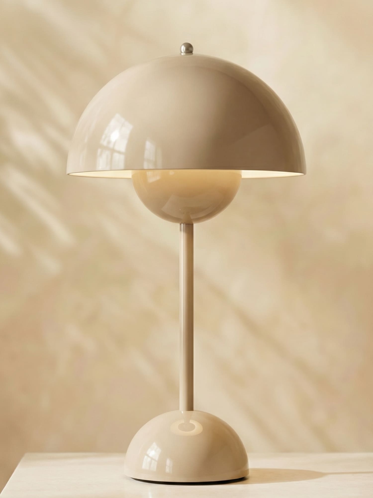 LumiSphere | LED Table Lamp with Dimmable Light & Wireless Design | Stylish Bedside Lamps for Cozy Living Room Decor
