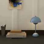 LumiSphere | LED Table Lamp with Dimmable Light & Wireless Design | Stylish Bedside Lamps for Cozy Living Room Decor