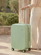 Lyon | Hard-Shell Suitcase with Integrated Cup Holder | Lightweight Luggage for Effortless Travel