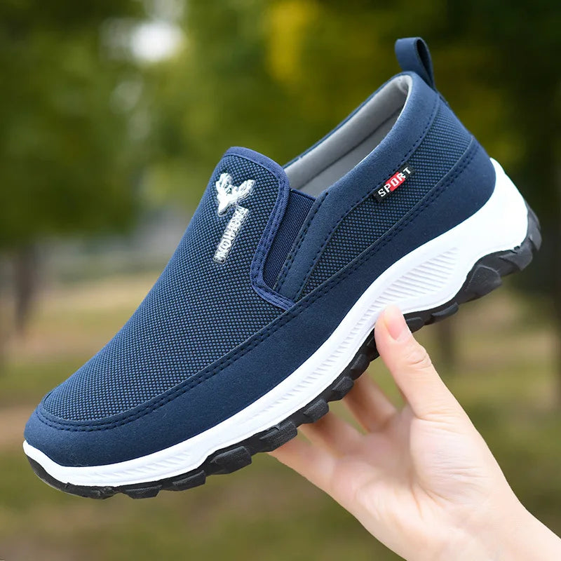 Men's Breathable Slip-On Hiking & Running Sneakers