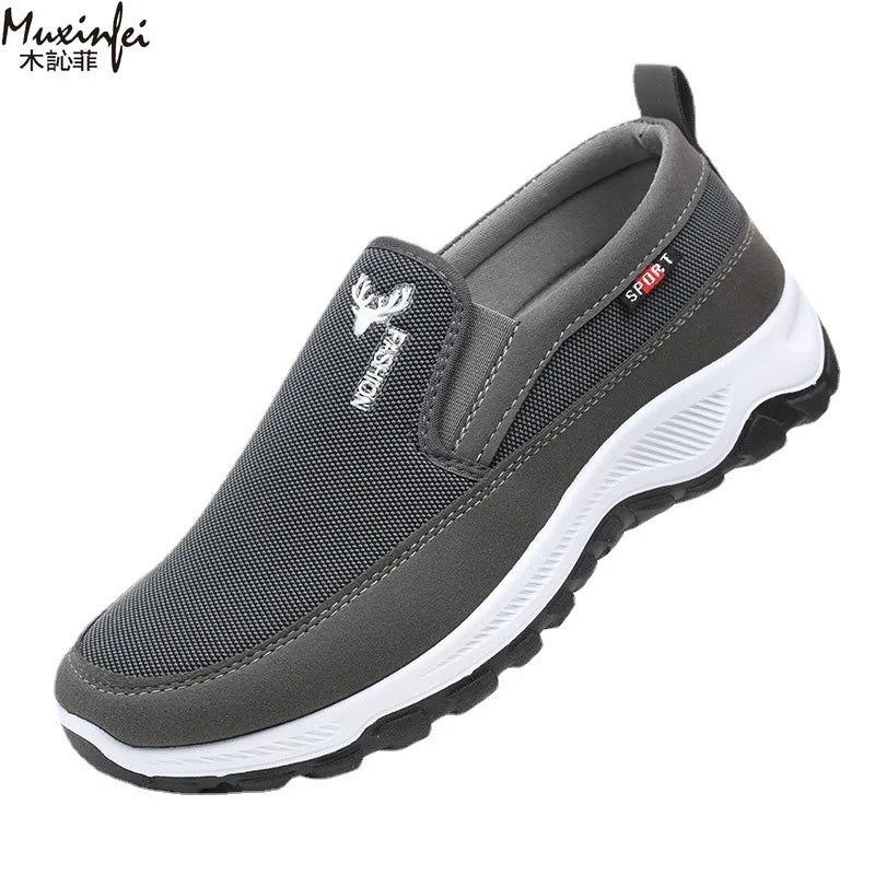Men's Breathable Slip-On Hiking & Running Sneakers