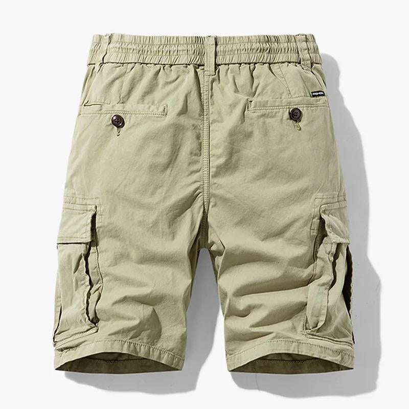 Men's 6-pocket cargo shorts for casual, work and travel wear