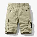 Men's 6-pocket cargo shorts for casual, work and travel wear
