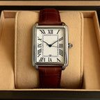 Men’s Square Roman Numeral Dress Watch