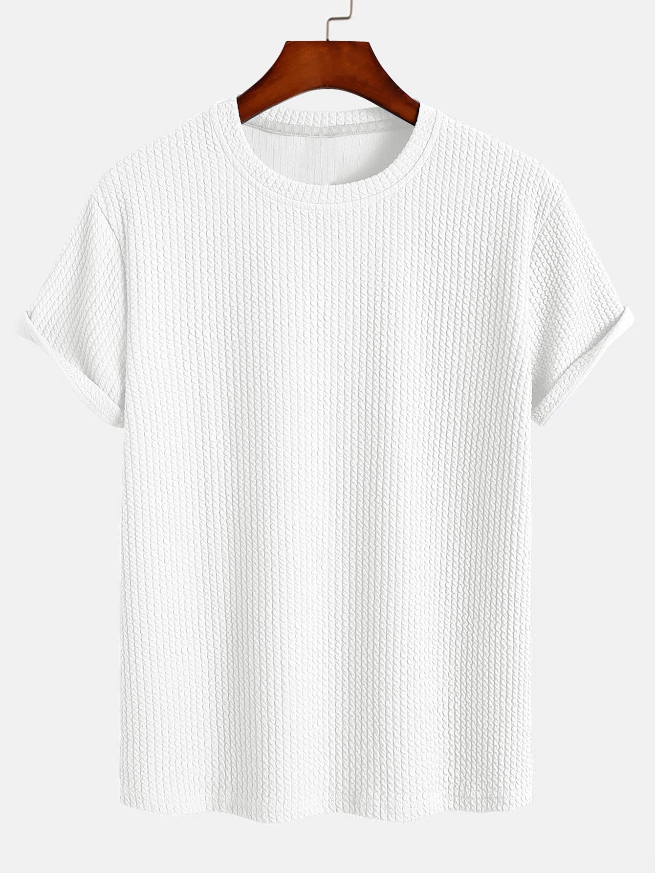 Women’s Everyday Stretch T-Shirt – Soft Polyester Spandex Regular Fit Casual Tee