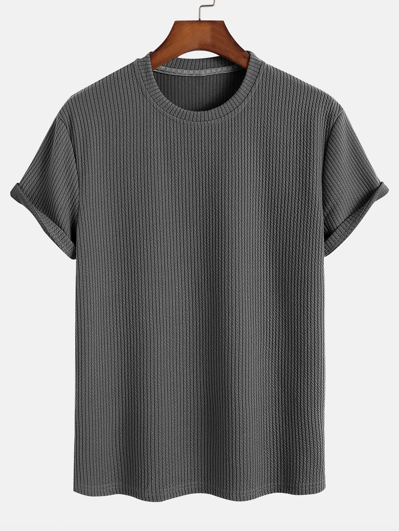 Women’s Everyday Stretch T-Shirt – Soft Polyester Spandex Regular Fit Casual Tee