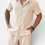 Men's Summer Set | Breathable Casual Outfit with Lightweight Fabric | Effortless Style for Warm Days