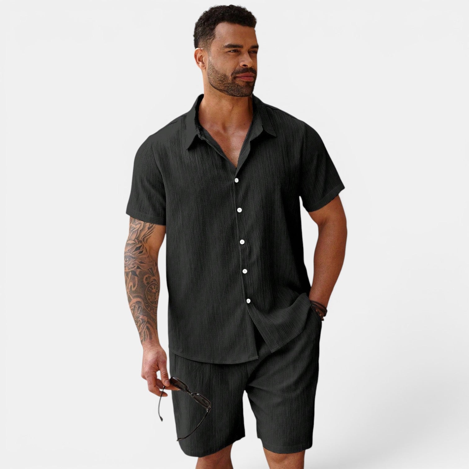 Men's Summer Set | Breathable Casual Outfit with Lightweight Fabric | Effortless Style for Warm Days