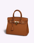 Chic Spacious Leather Handbag perfect for summer