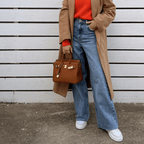 Chic Spacious Leather Handbag perfect for summer