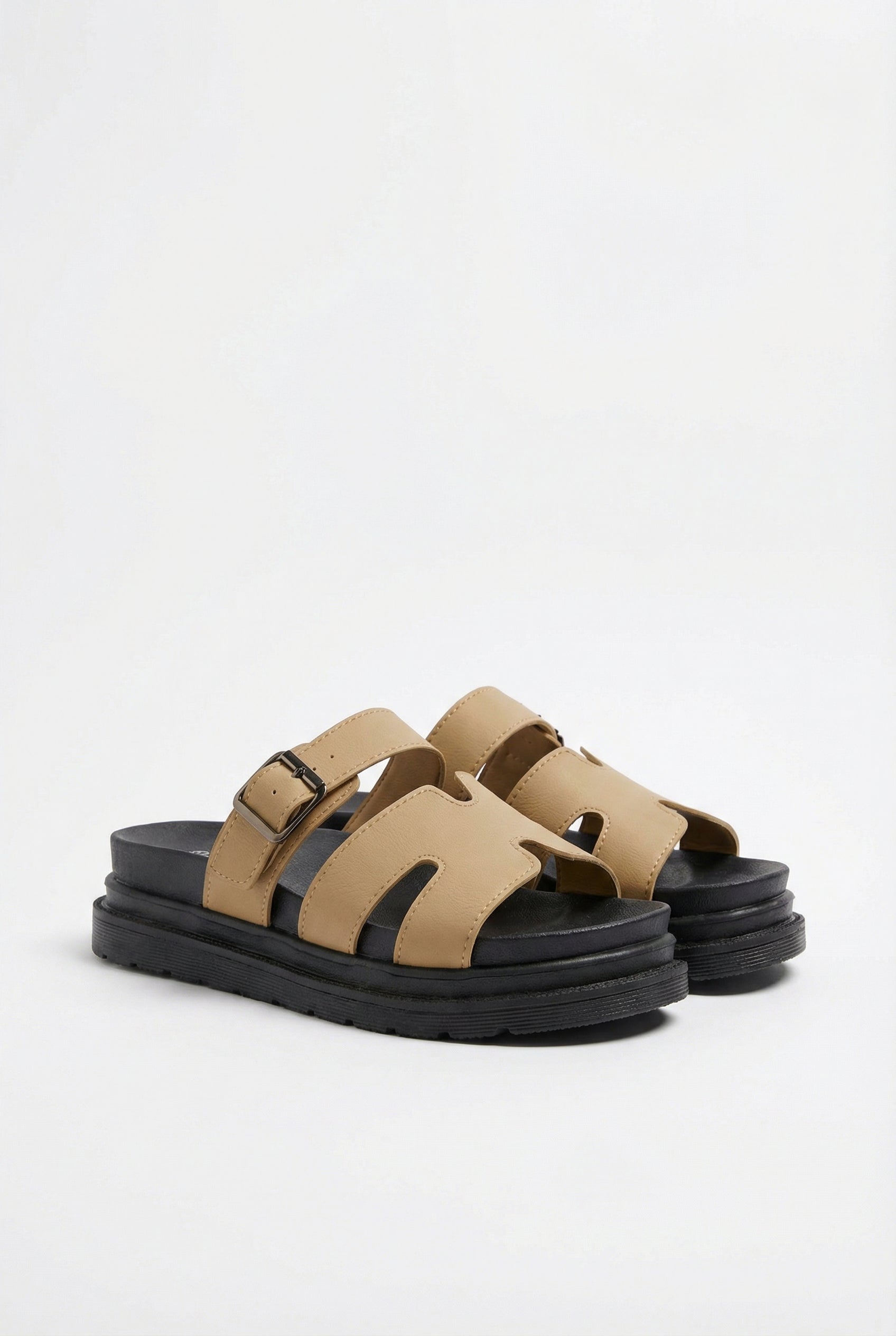 Mia | Stylish Cushioned Vegan Leather Sandals for Women