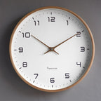 Modern Wall Clock Decor | Stylish Wooden Design with Silent Timekeeping for Elegant Interiors