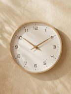 Modern Wall Clock Decor | Stylish Wooden Design with Silent Timekeeping for Elegant Interiors