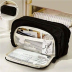 Multi-Layer Pencil Case | Large Capacity Stylish Pencil Pouch for Organized Storage