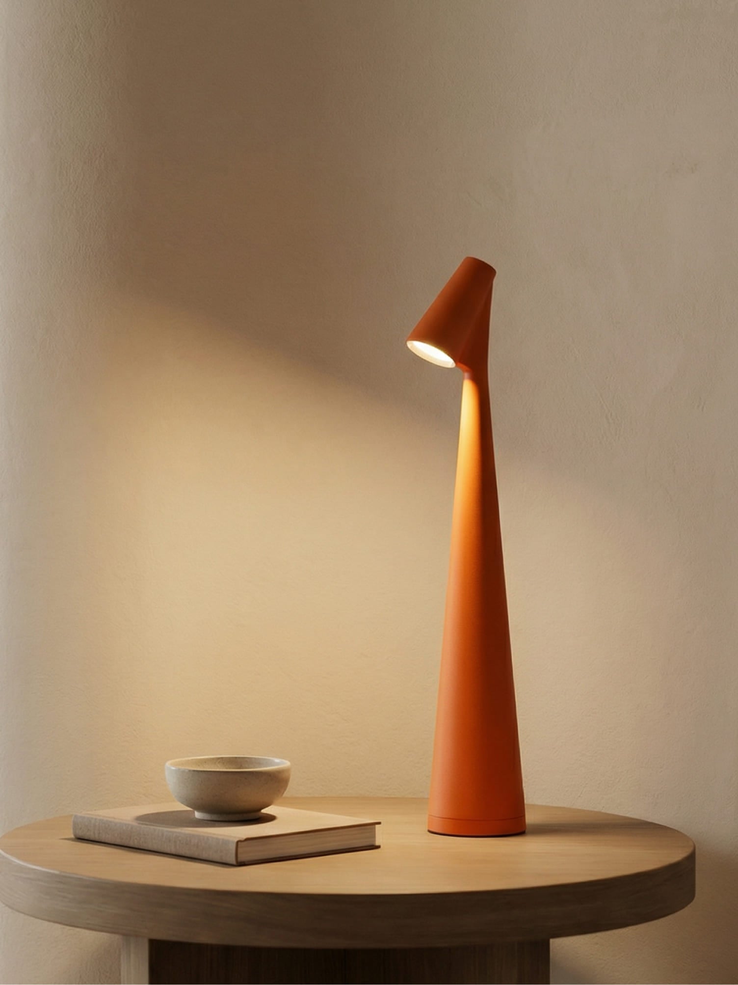 NordicLite | Cordless Table Lamp with Touch Dimming | Portable Design for Cozy Atmosphere