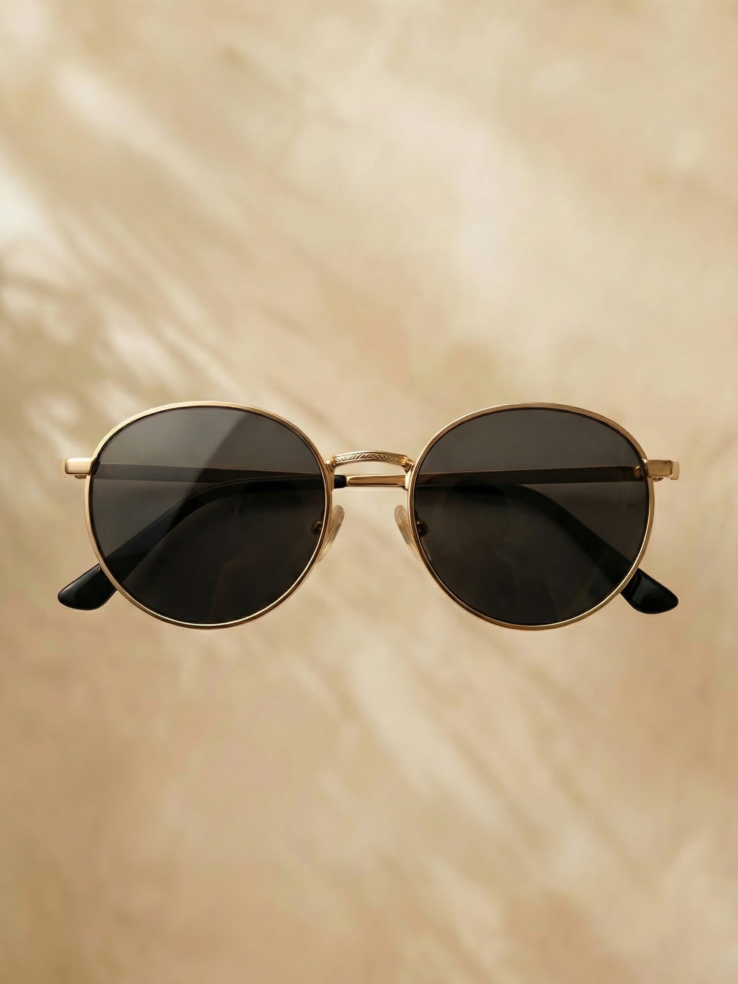 Nova Collection | Unisex Round Lens Sunglasses with UV Protection | Stylish Metal Frame for Everyday Comfort