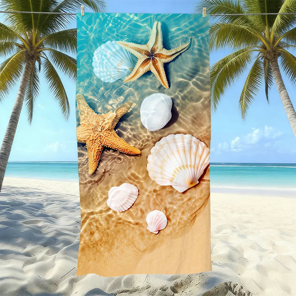 Ocean Element | Beach Towel with Lightweight Microfiber Design | Versatile Pool Towels for Outdoor Adventures