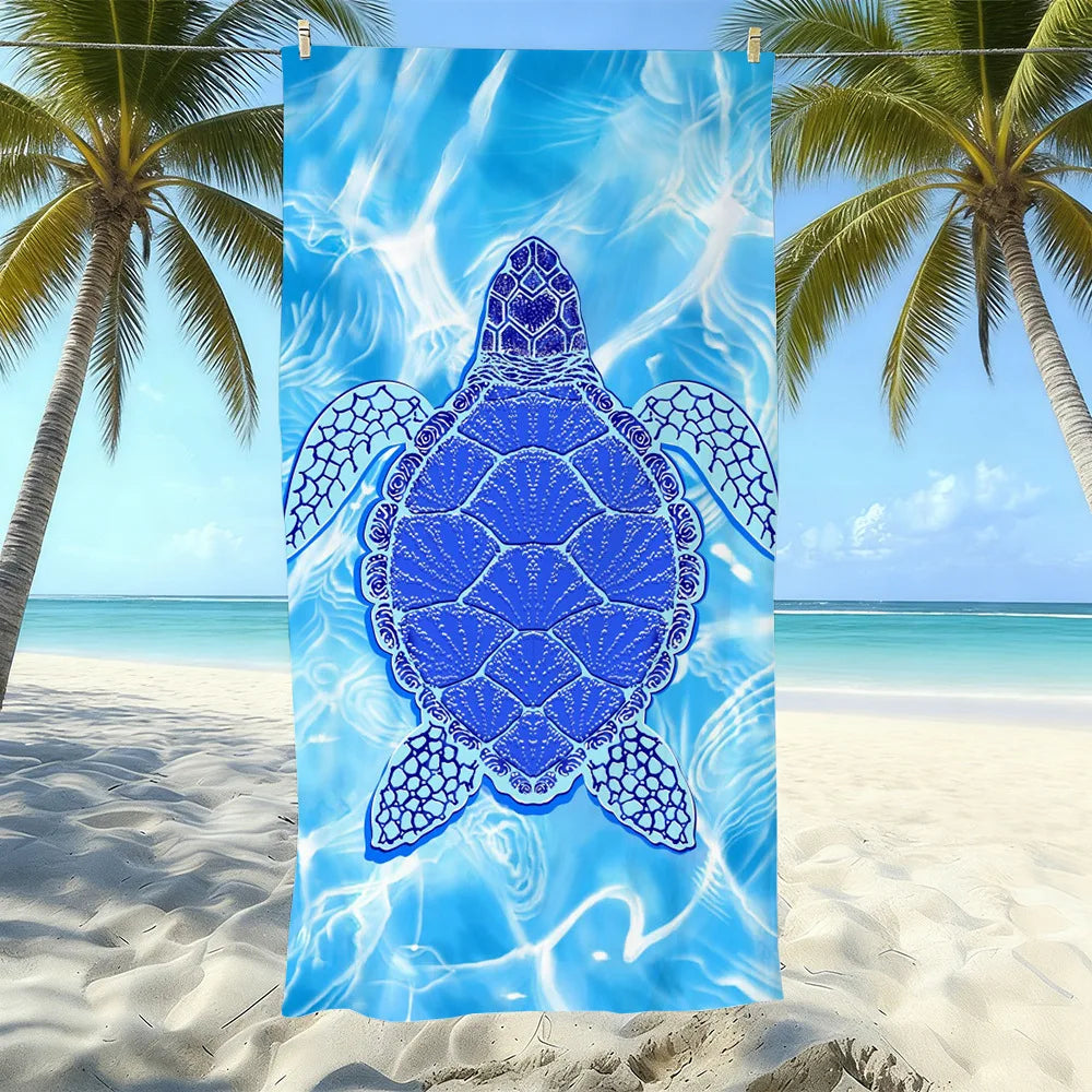 Ocean Element | Beach Towel with Lightweight Microfiber Design | Versatile Pool Towels for Outdoor Adventures