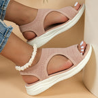Orthopedic Arch Support Sandals for Women with Breathable Mesh and Non-Slip Sole