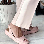 Orthopedic Open Toe Slingback Sandals for Women with Thick Cushioned Sole