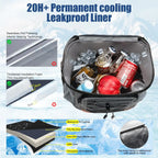 Outdoor Essentials | Backpack Cooler Bag with 32-Can Capacity | Insulated Design for Beach and Hiking