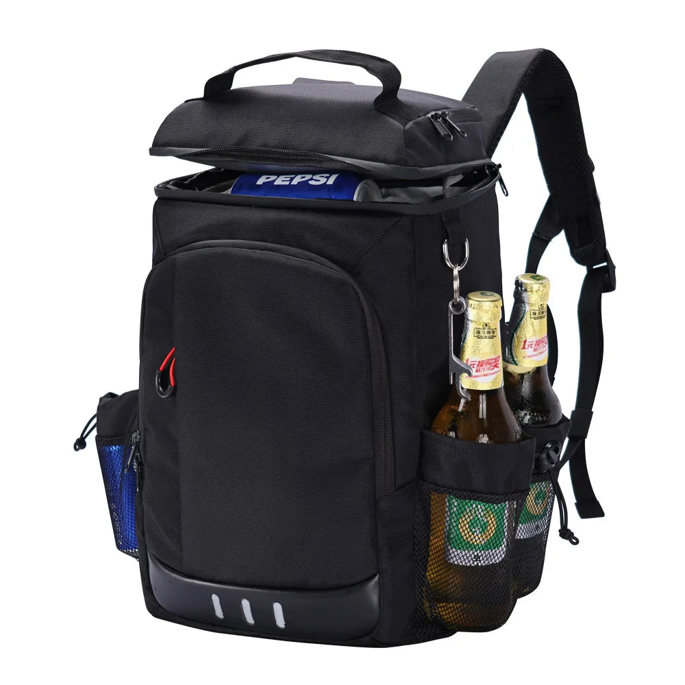 Outdoor Essentials | Insulated Cooler Backpack with Large Capacity | Waterproof Design for Food & Drinks