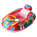 Playful Water Fun | Inflatable Baby Swimming Ring with Dual Handles | Safe PVC Float for Kids Aged 1-5