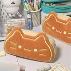 Plush Pen Case Pouch with Large Capacity & Cute Design for School Supplies