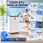 12000 BTU Portable Air Conditioner with Dehumidifier