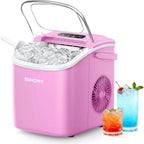 Portable Ice Maker | Countertop Ice Machine with Quick 6-Minute Cycle | Auto-Cleaning for Effortless Convenience