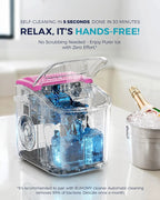 Portable Ice Maker | Countertop Ice Machine with Quick 6-Minute Cycle | Auto-Cleaning for Effortless Convenience
