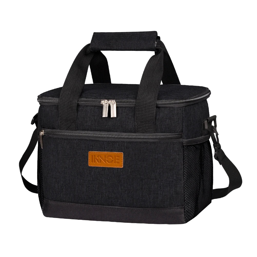 Portable Insulated Lunch Box Bag with Ice Pack | Spacious Design for Fresh Meals on the Go