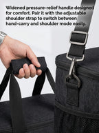 Portable Insulated Lunch Box Bag with Ice Pack | Spacious Design for Fresh Meals on the Go