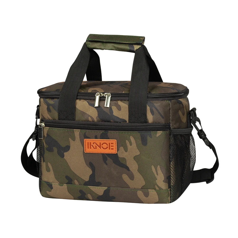 Portable Insulated Lunch Box Bag with Ice Pack | Spacious Design for Fresh Meals on the Go