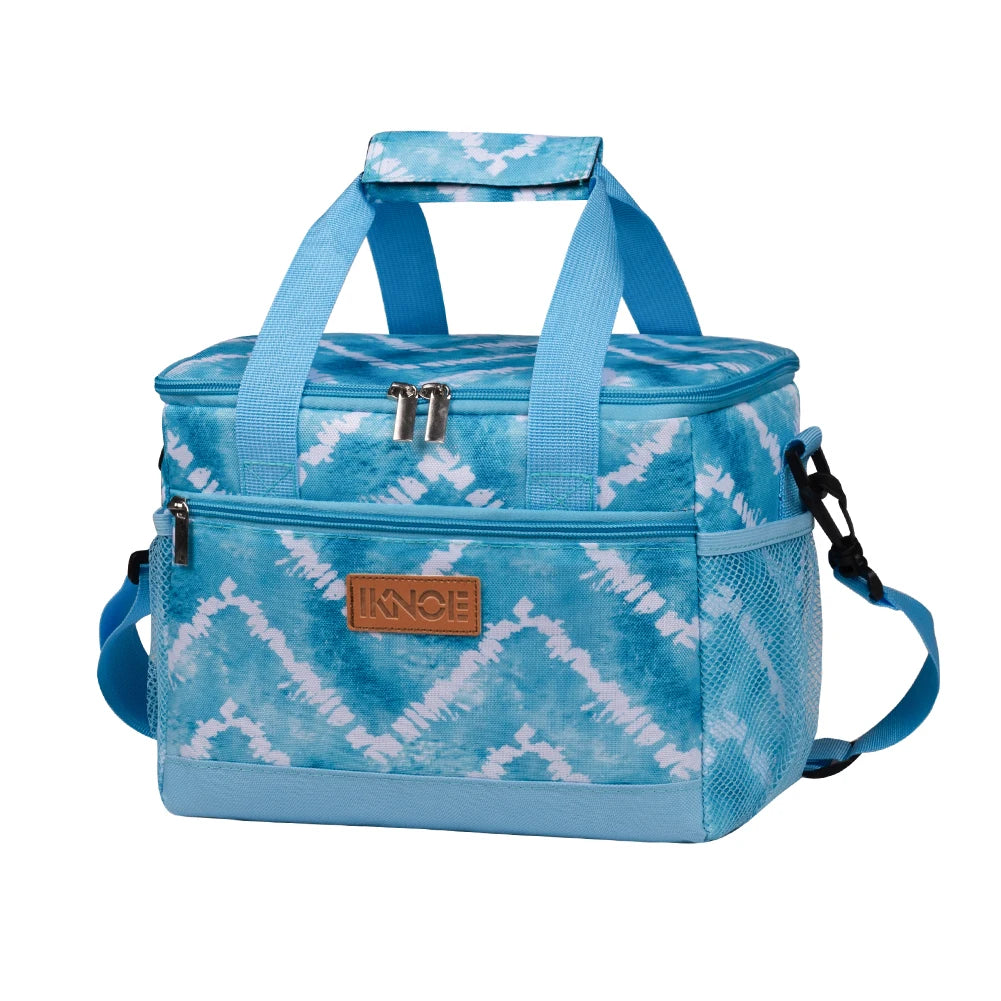 Portable Insulated Lunch Box Bag with Ice Pack | Spacious Design for Fresh Meals on the Go
